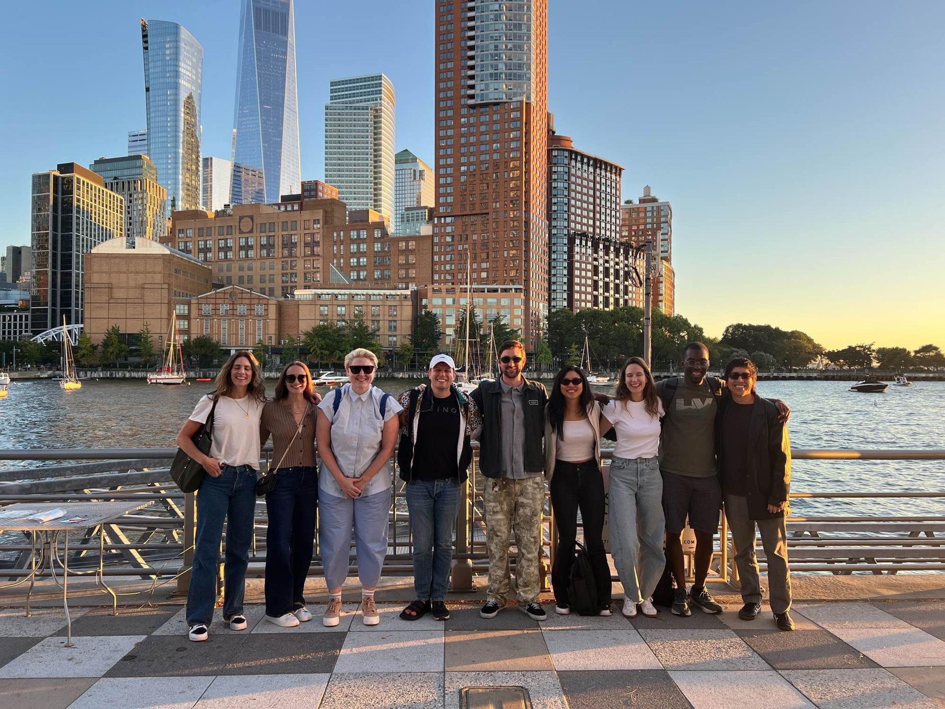 The Headstart team together at the company offsite